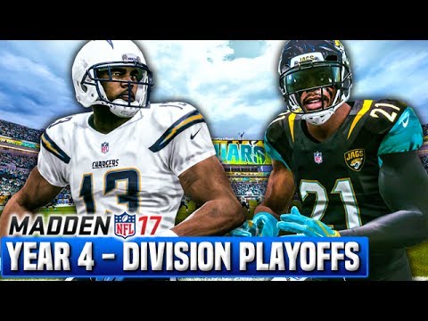 Madden 17 Chargers Franchise Year 4 - Division Playoffs @ Jaguars | Ep.90
