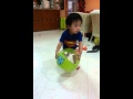 Kieran Koh Kicking Beach Ball