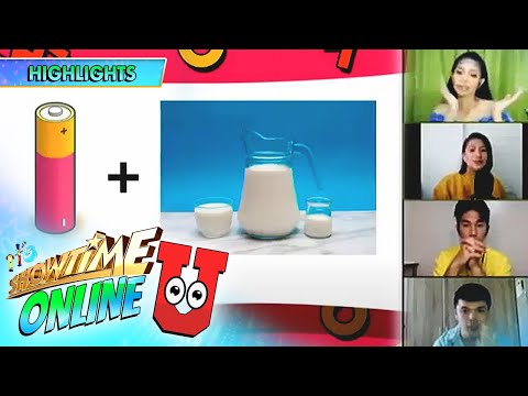 JR, Nisha, Ana and Nikko try to guess 'ice cream flavors' in Name It To Win It | Showtime Online U