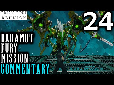 Bahamut Fury Obtained: Crisis Core Reunion Final Fantasy VII Walkthrough Part 24 - Missions Resume