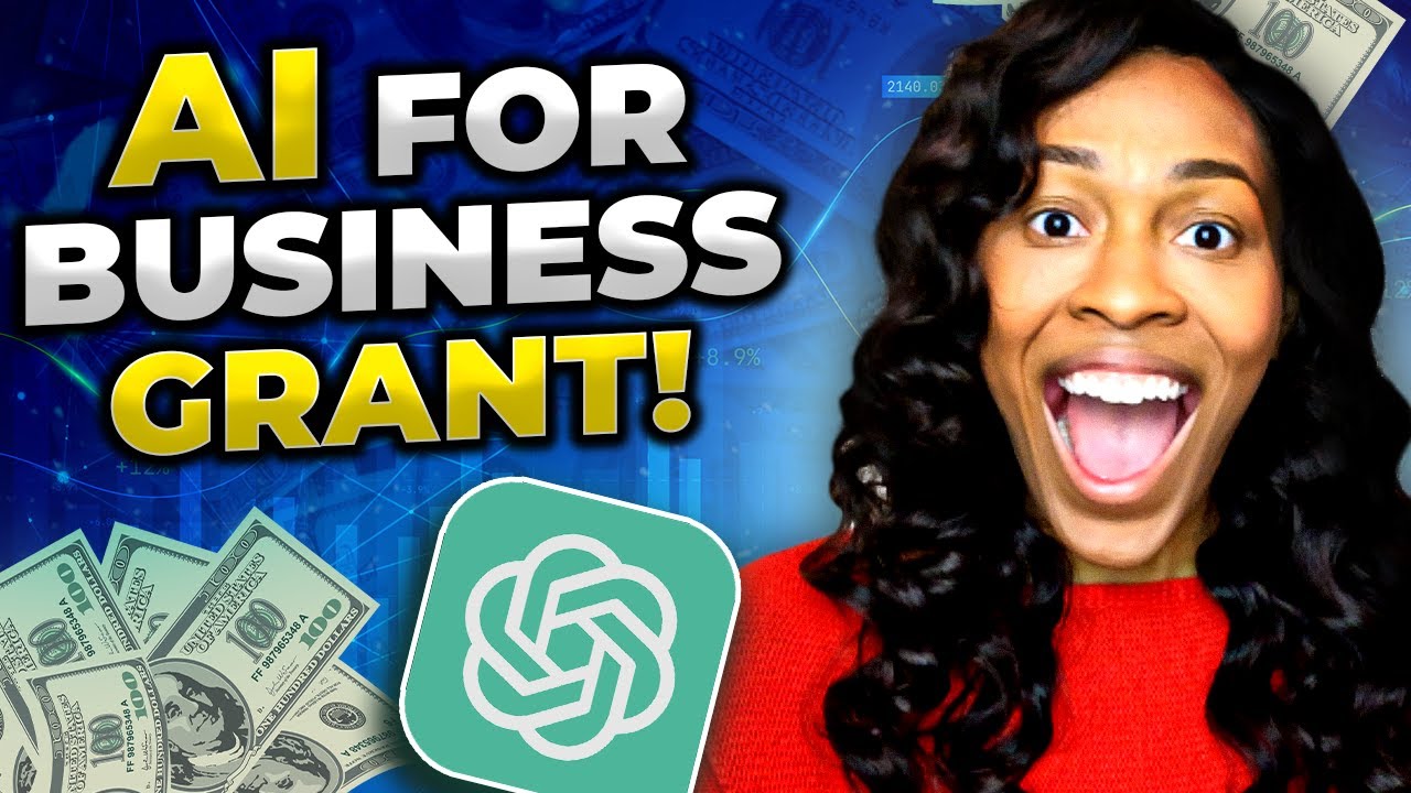 WATCH ME FILL OUT A GRANT APPLICATION WITH AI | FREE GRANT WRITER