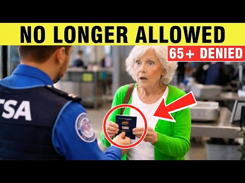 Flying After 70? New Airport Rules For Seniors Starting Jan 2026 (Don't Get DENIED)