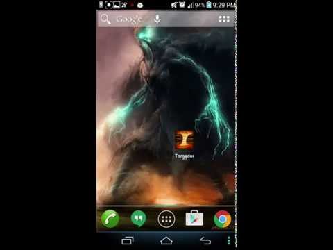 Tornado 3D 3 Live Wallpaper Video