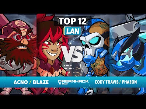 Acno & Blaze vs Cody Travis & Phazon - Top 12 - Dreamhack Dallas 2023 - LAN 2v2
