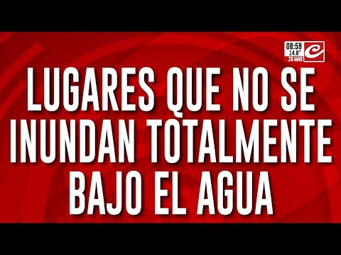 Impresionantes inundaciones en Santiago del Estero: hay decenas de familias afectadas