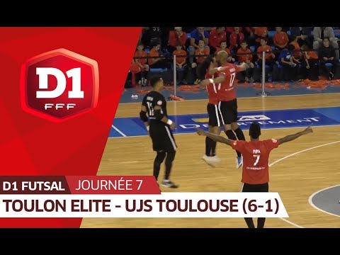 J7 : Toulon Elite Futsal - UJS Toulouse (6-1), le résumé
