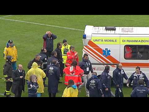 Morosini del Livorno muore in campo