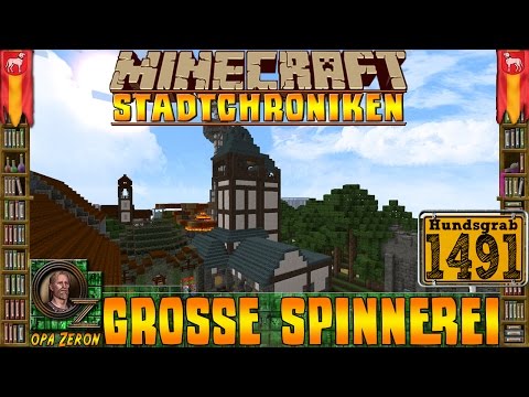 ⭐️ Minecraft Stadtchroniken [#1491] Große Spinnerei [HD+Deutsch]