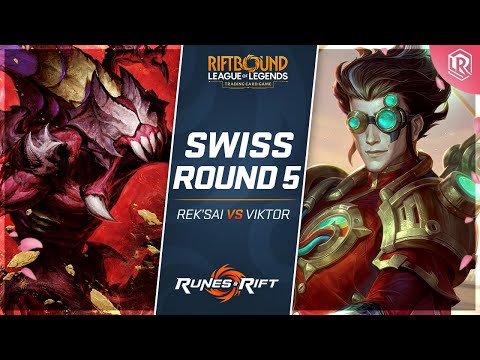 Rek'Sai vs Viktor - Round 5 | Riftbound Spiritforged Tournament 8