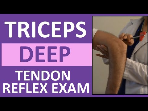 Triceps Deep Tendon Reflex Examination | Nursing Head to Toe Assessment