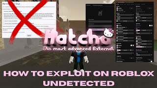Exploiting/Hacking on Roblox Undetected? 2025 | Matcha | No Ban | External | Fisch, Arsenal, Da Hood