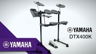 Video thumbnail for DTX400K Electronic Drum Kit | Drums | Yamaha Music by Yamaha Music Europe