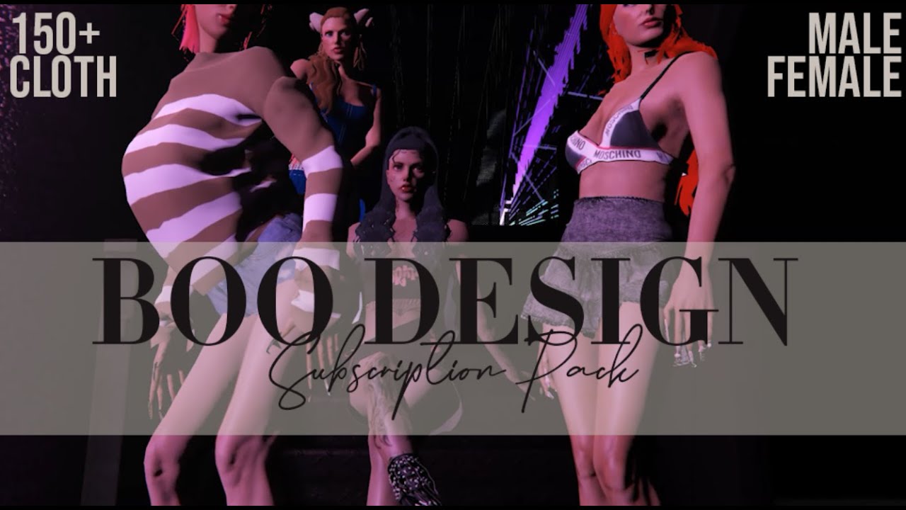[CLOTH] Boo Subscription / 150+ Custom Cloth Thumbnail