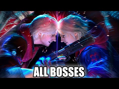 Devil May Cry 4 SE - All Bosses (With Cutscenes) HD 1080p60 PC