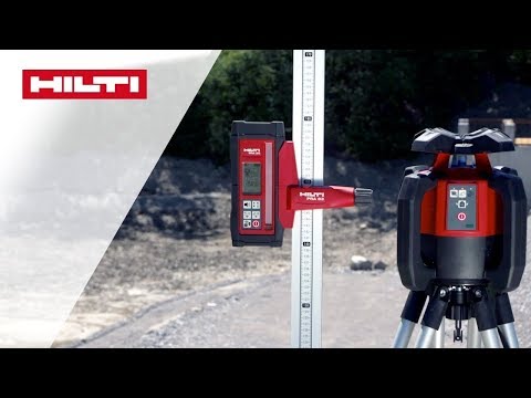 ANLEITUNG zum Hilti PR 30-HVS A12 Rotationslaser - Neigung mit automatischer Ausrichtfunktion prüfen