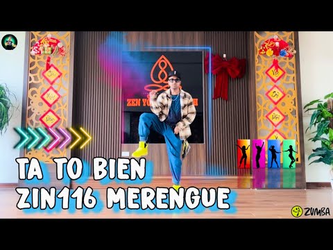 Zin116 | Merengue | TA TO BIEN Zumba Dance Workout Fitness Routine Volume116 Zinpawan