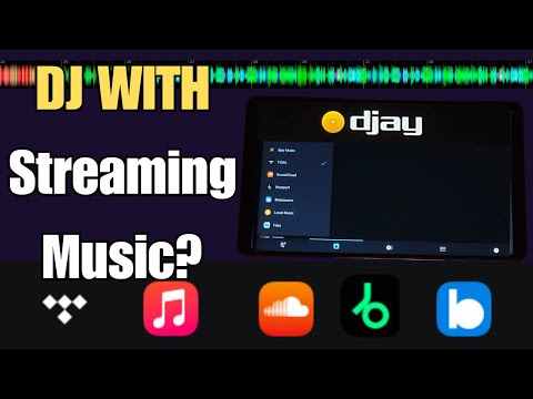 Djay pro for Android Streaming tutorial