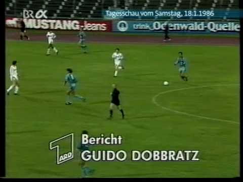 1.FCN spielt gegen Waldhof Mannheim (1986)