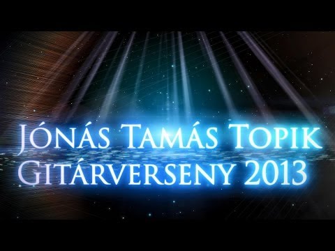 Jonas Tamas Guitar Contest 2013 // RESULTS