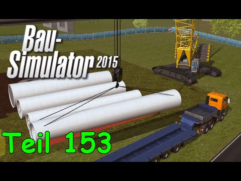 Let's Play Bau Simulator 2015 Teil 153 - Teile für das WINDRAD liefern | Liongamer1