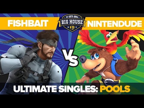 Fishbait vs Nintendude - Pools Losers' Quarterfinals: Ultimate Singles - TBH9 | Snake vs Banjo