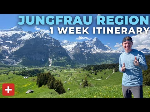 1 Week Itinerary for the Jungfrau Region + 14 Travel Tips | Interlaken, Grindelwald, Lauterbrunnen