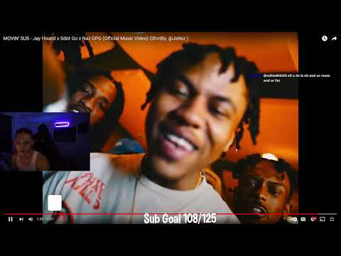Gifted Reacts To MOVIN' SUS - Jay Hound x Sdot Go x NazGPG (Official Video) (ShotBy​@Jsitez)