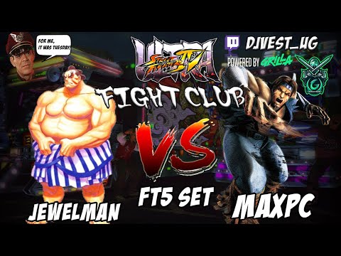 USF4 Fight Club Exhibition Series - Jewelman VS MAXPC FT5 Set