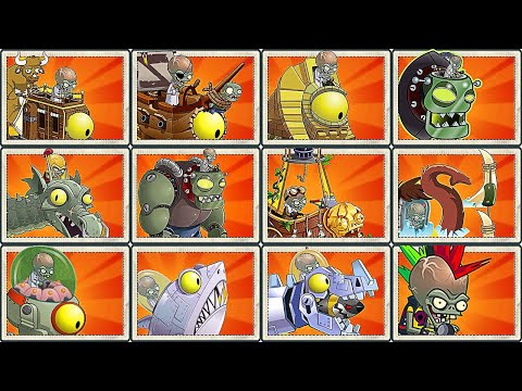 PvZ 2 | Final Boss - ALL ZOMBOSS FIGHT! Plants vs Zombies 2