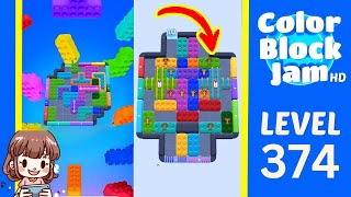 Solution du Niveau 374 de Color Block Jam