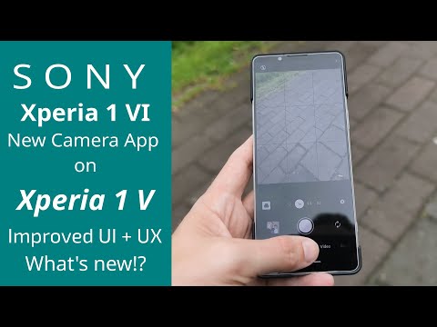 Xperia 1 VI Camera App on 1 V - Revolutionary new features!?
