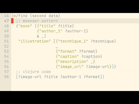 Clojure data-recur meeting 3: Meander