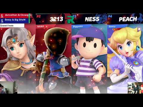 RGF BB #1 | Cknarg + duncathan [L] (Red) vs. Big SHaM + Beezy [W] (Blue) | SSBU Dubs GFs