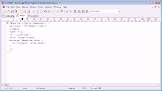 jQuery Tutorial - 104 - Changing AJAX data type