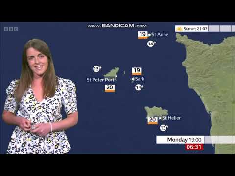 [HD] Alex Osbourne BBC ONE Spotlight weather July 17th 2023 - 60 fps Good Quality
