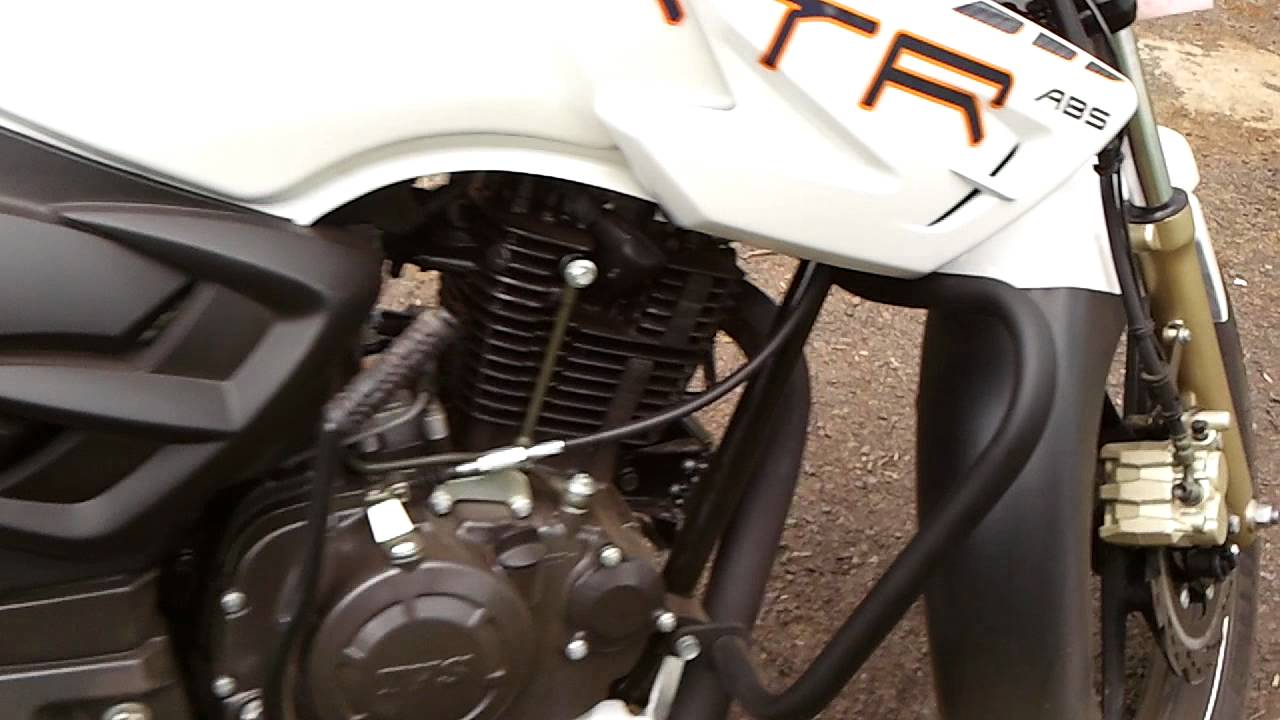 TVS Apache RTR 180 ABS Walkaround and Startup