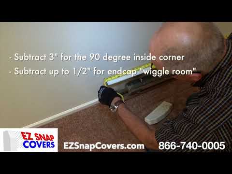 EZSnapCovers.com L-Shape Cover Installation