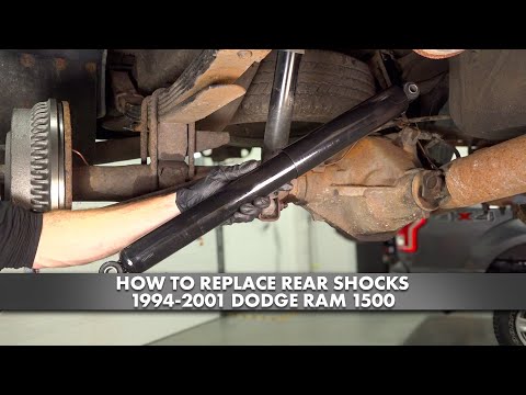 How to Replace Rear Shocks 1994-2001 Dodge Ram 1500