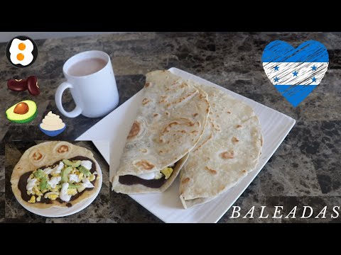 COMO HACER BALEADAS HONDURENAS 🇭🇳 😍 RIQUISIMAS Y SUPER FACIL!
