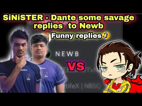 Sinister & Dante Some Savage Replies To Newb Controversy | Newb VS A1/GSM Controversy