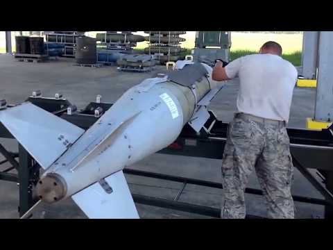 187th Munitions Flight assembles JDAM bomb.