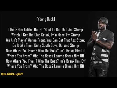 Young Buck - Stomp (Remix) ft. T.I. & Ludacris (Lyrics)