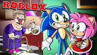 🍪 Sonic & Amy VS Grumpy Gran (ROBLOX)