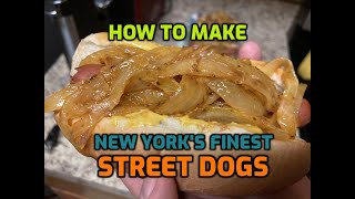 New York Style Street Dog Recipe l NY's Finest Hot Dogs