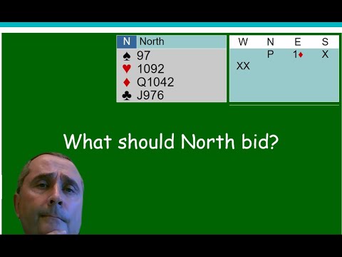 Bidding Over the Opponents' Double and Redoubling