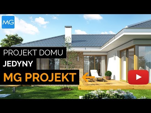 Projekt domu Jedyny MG Projekt – 141,78 m2 - koszt budowy 199 tys. zł