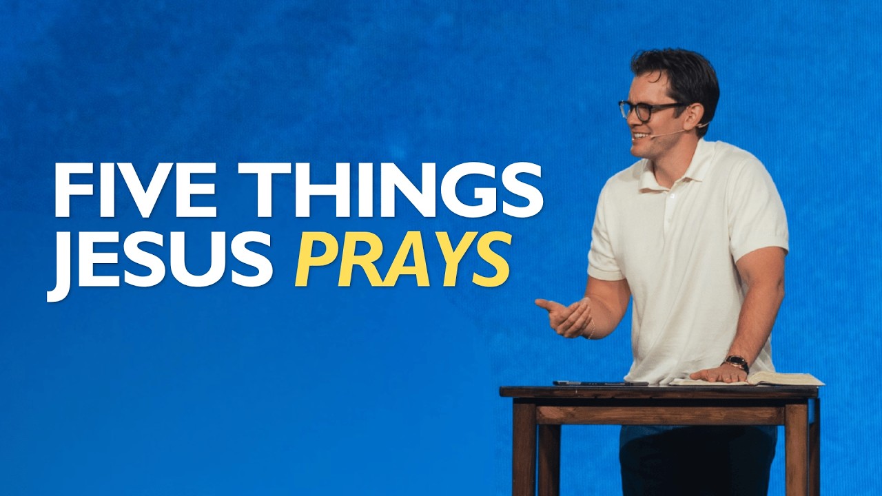 "What Jesus Prays for You" – John 17:6-19 – Jonny Ardavanis