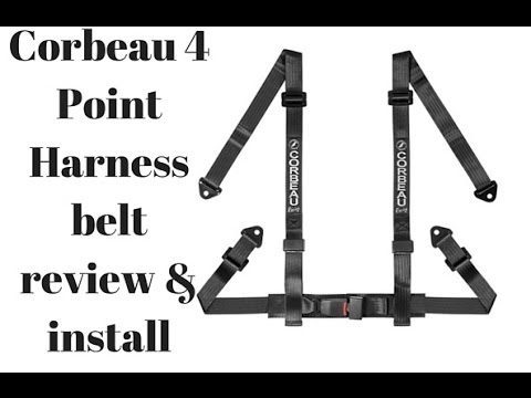 Project Build 240sx - Corbeau 4 point Racing Harness Review and Install