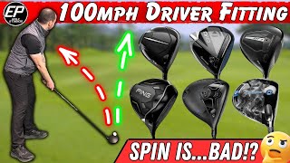 Why MORE Distance Is BAD?! Full Driver Custom Fitting Session (100mph Swing Speed)