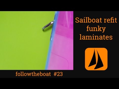 Esper Refit 23 - 316 swim platform; Jotamastic hull; laminate heads floor